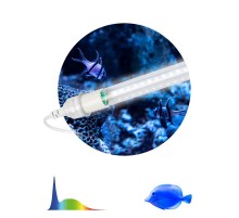 Фитолампа для растений светодиодная FITO-10W-Ra90-Т8-AQUA для аквариума, 10 Вт, полный спектр  Б0057417  ЭРА