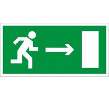 Пиктограмма (Наклейка) Выход направо (210*105) для LUNA/MARS  2501002250  Световые Технологии