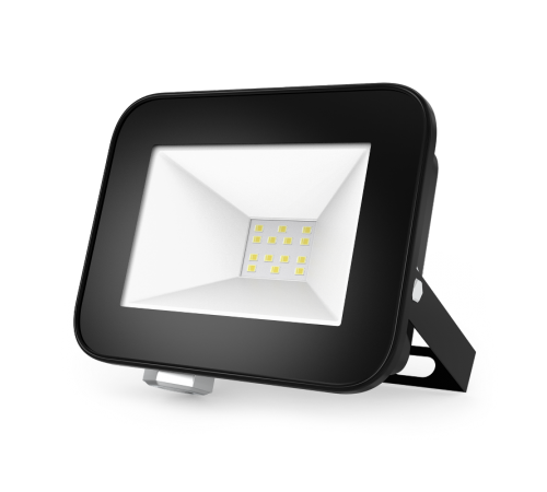 Прожектор светодиодный Elementary 10W 780lm IP65 6500К черный ПРОМО 1/20  613100310P  Gauss