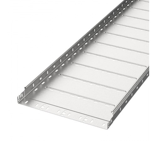 Лоток перфорированный Профи 400х50х6000 (1,0 мм) (12 м/уп)  PR16.4714  Промрукав