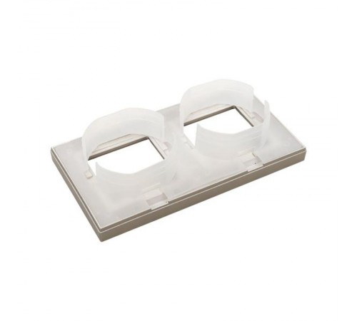 2 - местная рамка, IP44, шампань, пластик Эпика  UP1-FPC-02-44 EKF