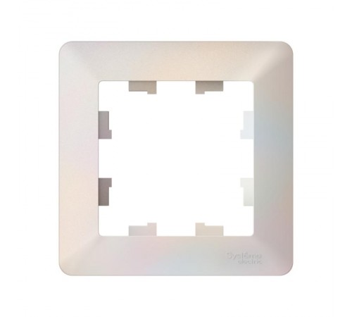 AtlasDesign Air Рамка 1-ая, Жемчуг / Дымчатый Белый  ATN220401  SE