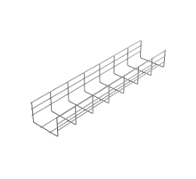 Лоток проволочный 100х100х3000х4,0мм  PL100*100*3000  КМ-профиль