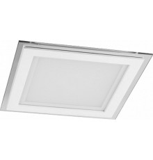 Светильник светодиодный встраиваемый квадратный AL2111, 6W, 480Lm, 4000K, белый  27853  FERON