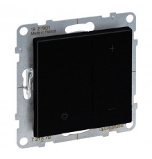 SUNO Светорегулятор кнопочный универсальный 400Вт без нейтрали. Цвет "Антрацит"  721478  Legrand