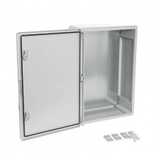 Корпус пластиковый с монтажной панелью ЩМП IP65 серая дверь 600х400х200  PR08.26486  Промрукав