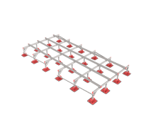Опорная конструкция для установки оборудования TECHNORAPTOR LIGHTFOOT 2500х5000  KM-TR-LTF-SSEI-2500-5000  КМ - профиль