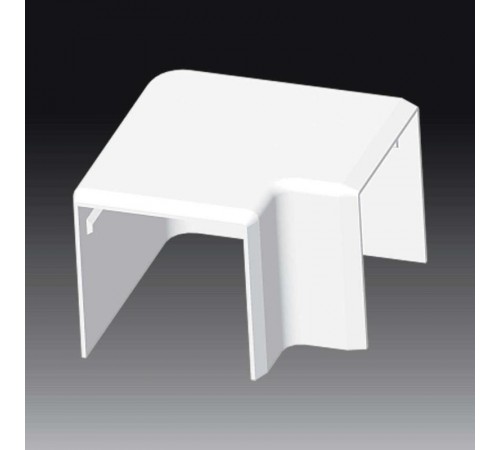 Поворот на 90 гр. LHD 40X40 8643 (HB) (Цвет Белый)  8643_HB  Kopos