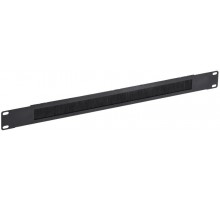 ITK Ввод щеточный 1U черный  BE05-01UM  ITK