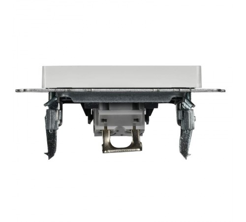 BRITE Розетка телефонная RJ11 РТ10-БрБ белый  BR-T10-K01  IEK