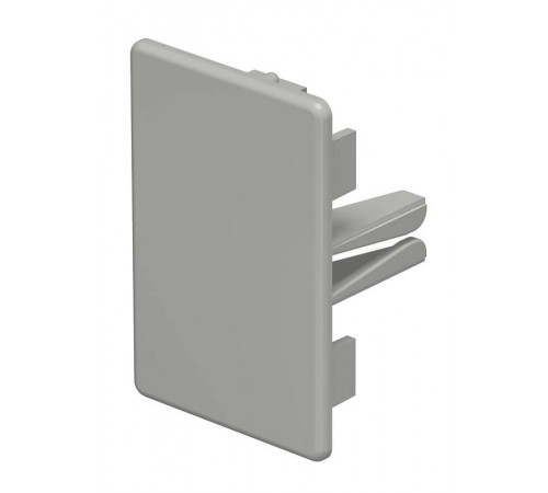 Торцевая заглушка кабельного канала WDK 40x60 мм (ПВХ,серый) (WDK HE40060GR)  6021492  OBO Bettermann