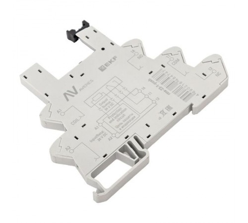 Разъем для реле РM slim 23/1 Push-in  rms-23-1-push   EKF