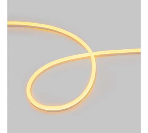 Гибкий Неон LED SMD 15х26 мм, ТЕПЛЫЙ БЕЛЫЙ, 120 LED/м, бухта 50м  131-056  NEON-NIGHT