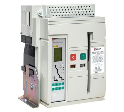 Выключатель автоматический ВА-450 1600/400А 3P 65кА стационарный v2  mccb450-1600-400-v2  EKF