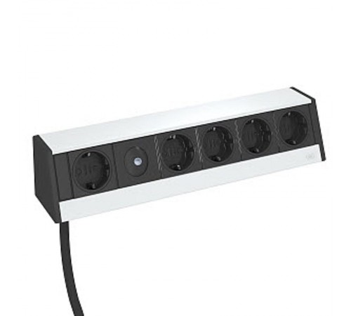 Укомплектованный настольный бокс DB (алюминий,серебристый) (DB-0B3 D1.4S)  6116951  OBO Bettermann