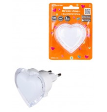 Ночник "Амур" с выключателем, 0,3 Вт, 220 В  SQ0357-0030  TDM