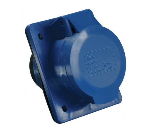 Розетка встраиваемая ССИ-423 32А-6ч 220В 2P+PE IP44  PSR41-032-3  IEK