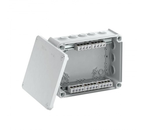 Коробка распределительная T250, 240x190x95 мм, IP66, с клеммой (T 250 KL)  2007444  OBO Bettermann