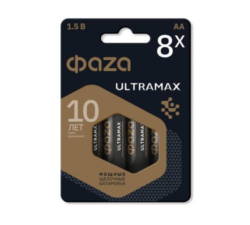 Элементы питания LR 6  ULTRAMAX BL-8  .5064676  ФАZA