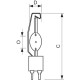 Лампа металлогалогенная MASTER MHN-SE2000W/956GX22 400VHO  928196905130  PHILIPS