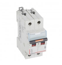 Выключатель автоматический двухполюсный DX3 2А Z 25кА  409908  Legrand