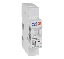 Выключатель автоматический однополюсный OptiDin BM63-1B16-4,5-УХЛ3   329501  КЭАЗ