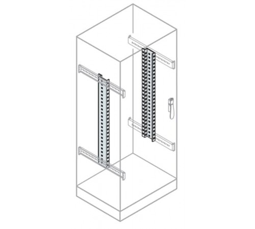 Стойка 19 уменьшеной высоты 18HE,(2шт)  EG1900K  ABB