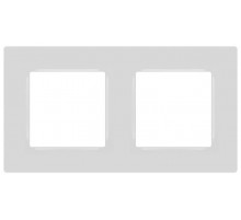 Рамка для розеток и выключателей  Серия 12 12-5202-01 на 2 поста, Классик, белый  Б0067771  ЭРА