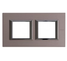 Рамка 2х2П 71мм горизонтальная Титан Axolute  HA4802M2HNX  Legrand