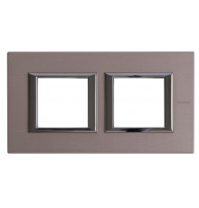 Рамка 2х2П 71мм горизонтальная Титан Axolute  HA4802M2HNX  Legrand