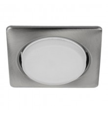 Светильник точечный встраиваемый под лампу KL71 13Вт GX53 сатин никель  Б0017634  ЭРА