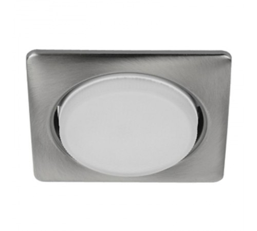 Светильник точечный встраиваемый под лампу KL71 13Вт GX53 сатин никель  Б0017634  ЭРА