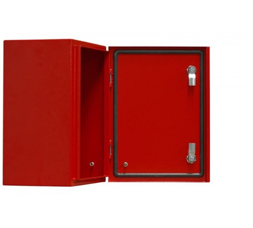 Корпус металлический ЩРНМ IP55 300х300х150 RAL3020 красный  32526DEK  DEKraft