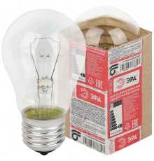 Лампа накаливания ЛОН A50 75-230-E27  (груша) 75Вт 230В Е27 в гофре  Б0039119  ЭРА
