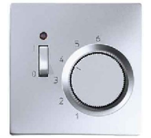 Крышка для регулятора температуры воздуха помещений; алюминий  ALTR231PL  Jung