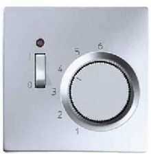 Крышка для регулятора температуры воздуха помещений; алюминий  ALTR231PL  Jung