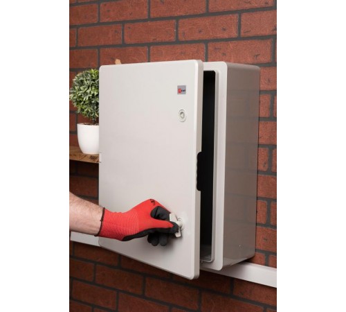 Бокс пластиковый с монтажной платой (ВхШхГ) 500х400х180мм IP65 PROxima  PB65MP006  EKF