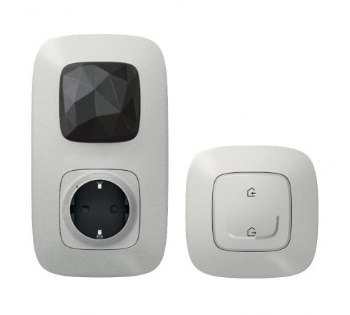 Пакет Умный стартовый Valena Allure (шлюз WiFi+розетка Умн. с/з 16А 230В+главн. беспроводн. выкл."Я дома/Я вне дома")алюм. Netatmo  752796  Legrand