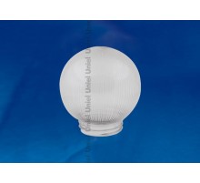 Рассеиватель для садово-паркового светильника UFP-P150A CLEAR шар сфера призма с насечками D=150мм  08085  Uniel
