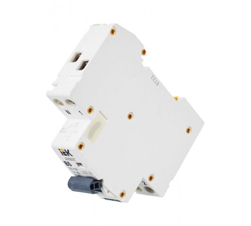 Выключатель автоматический дифференциального тока АВДТ B06S 1P+NP B6 30мА тип AC (18мм) ARMAT IEK  AR-B06S-1N-B06C030  IEK