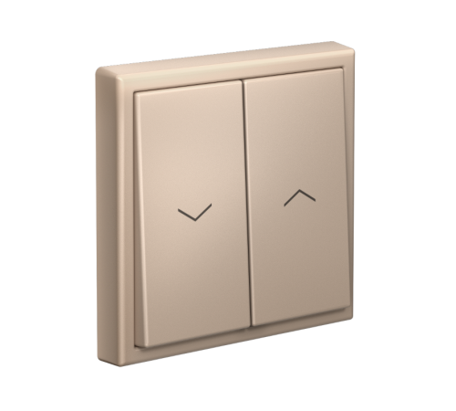 ArtGallery Песочный Выключатель 2-клавишный ДЛЯ ЖАЛЮЗИ, 2х сх.4, 10А, механизм, быстрозажим. клем.   GAL001219S  SE