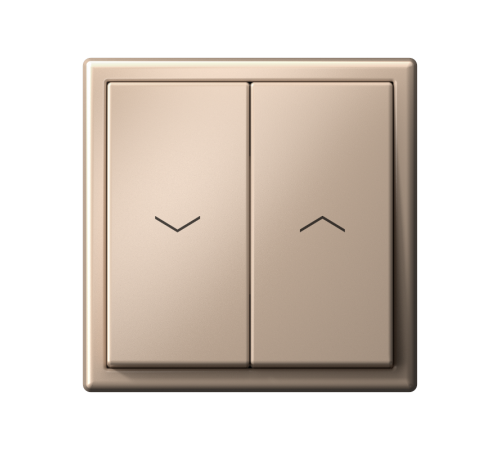 ArtGallery Песочный Выключатель 2-клавишный ДЛЯ ЖАЛЮЗИ, 2х сх.4, 10А, механизм, быстрозажим. клем.   GAL001219S  SE