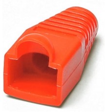 Колпачок изолирующий BOOT-RD-10 для разъемов RJ-45, красный (10 шт.)  251956  Hyperline