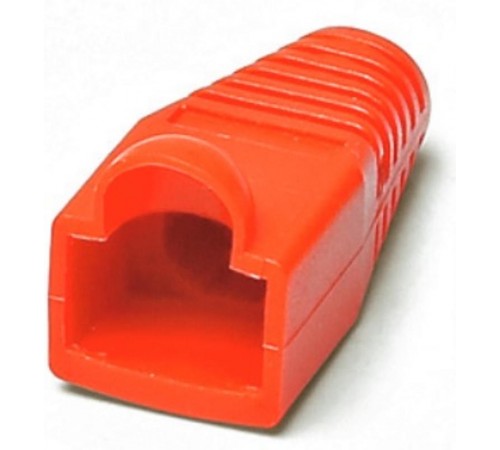 Колпачок изолирующий BOOT-RD-10 для разъемов RJ-45, красный (10 шт.)  251956  Hyperline