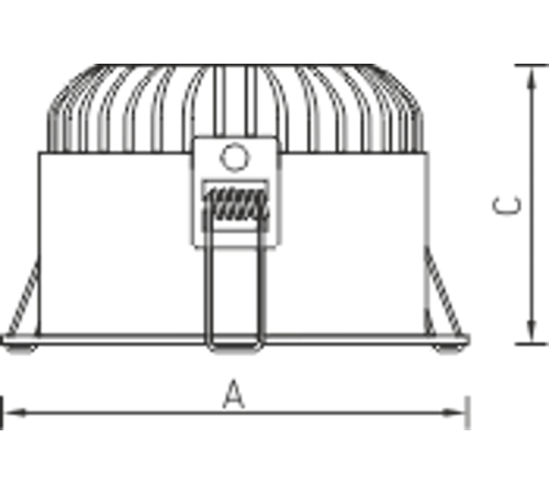 Светильник светодиодный DL POWER LED MINI 24 D80 4000K  1170001910  Световые Технологии