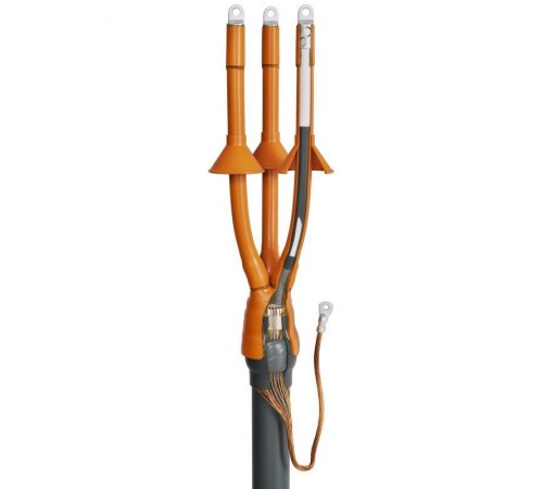 Муфта кабельная концевая 3ПКНТп-10-300/400(Б)  92348  КВТ