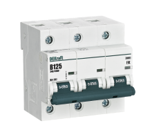 Автоматический выключатель 3Р 125А х-ка B ВА-201 10кА  13044DEK  DEKraft