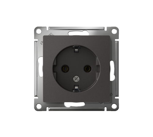 AtlasDesign Базальт Розетка с заземлением, 16А, механизм  ATN001443  SE