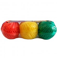 Набор шпагатов ПП 1000 Текс "Светофор" 3 шт по 30 м  140340  Tech-KREP