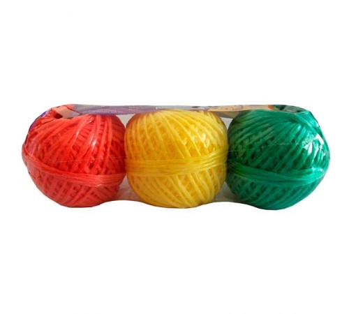 Набор шпагатов ПП 1000 Текс "Светофор" 3 шт по 30 м  140340  Tech-KREP